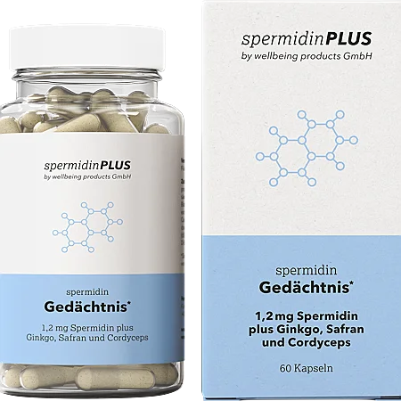 Spermidin Gedächtnis - Complément Alimentaire Mémoire & Système Nerveux