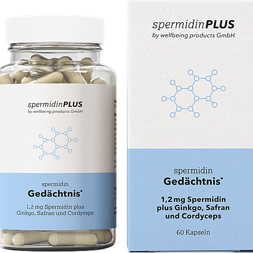 Spermidin Gedächtnis - Complément Alimentaire Mémoire & Système Nerveux