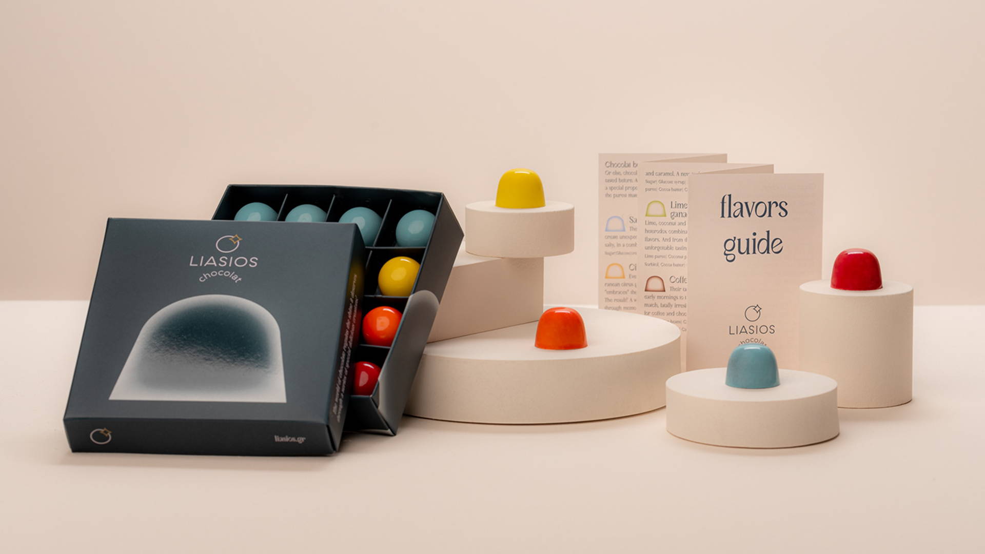Featured image for Liasios Chocolat Packaging Allows The Chocolate Gems To Take Priority