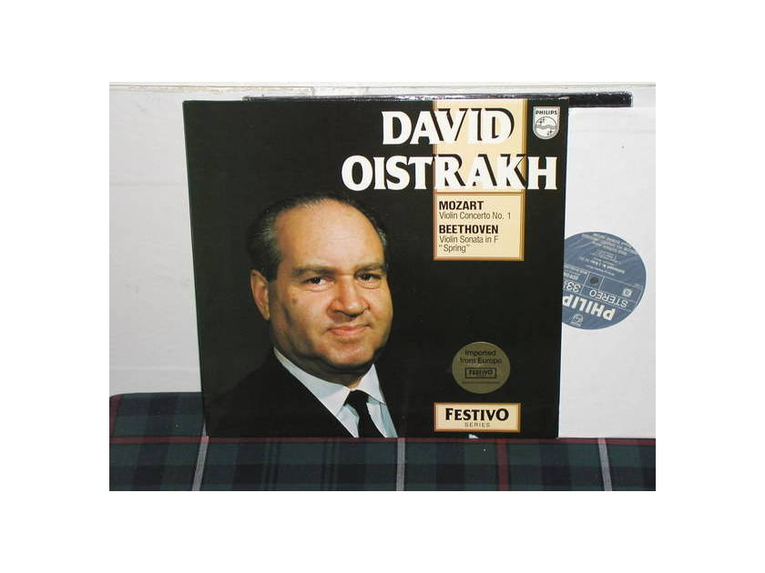 Oistrakh/Haitink/ODC - Mozart Violin Cto Philips import pressing 6570