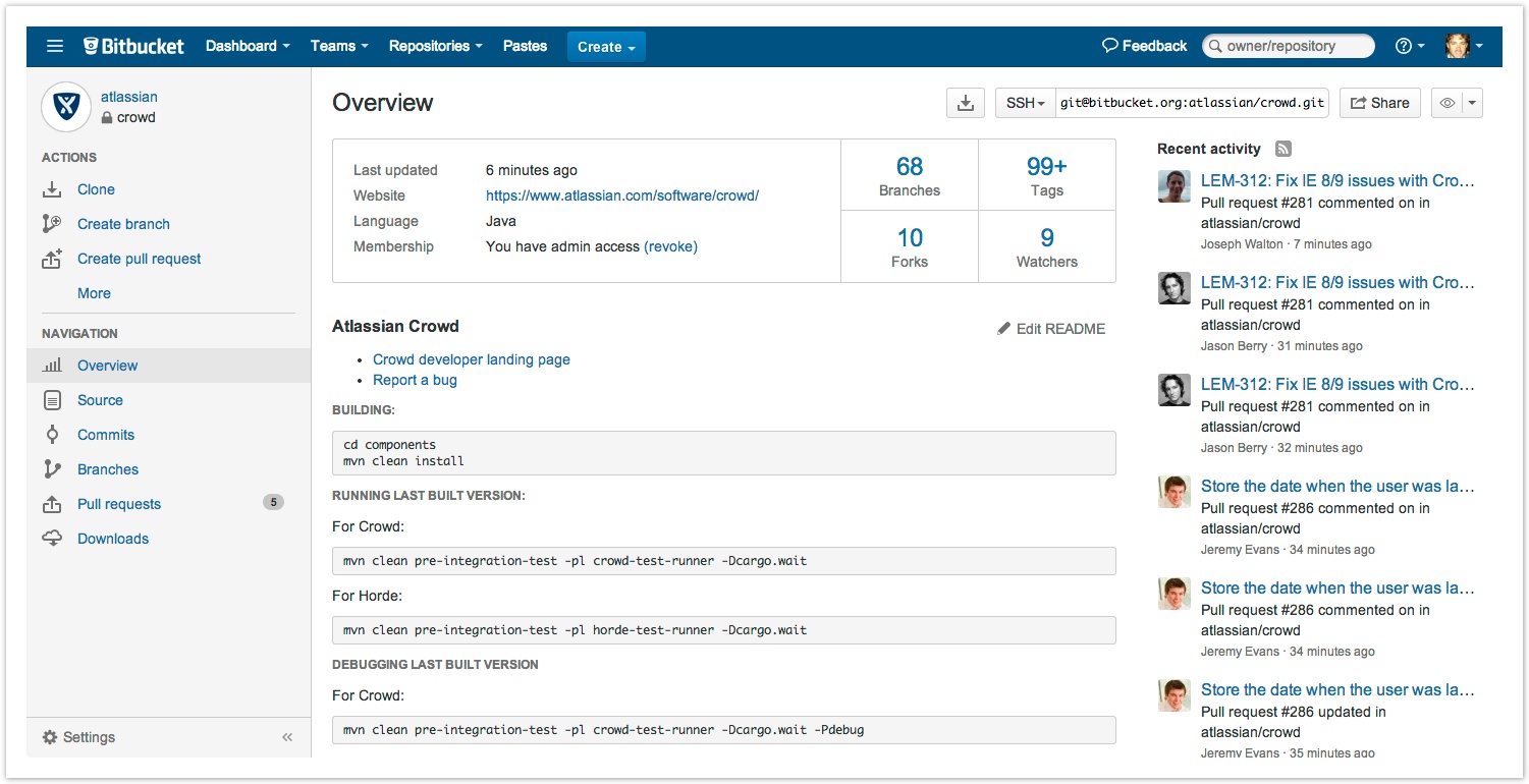 BitBucket Issue Tracker vs git-bug detailed comparison as of 2024 - Slant