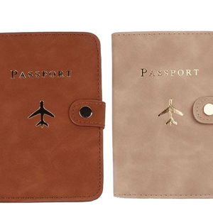 Snogisa Passport Wallets Travel Holder Set,Honeymoon gift,matching passport holder for Wedding Bridal Shower