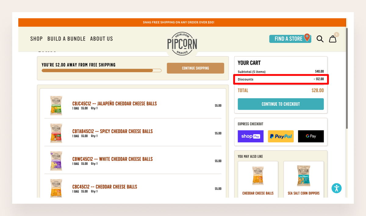reasons for abandonments during checkout