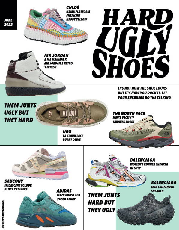 Hard Ugly Shoes: June 2022 Edition – 393 Clothing