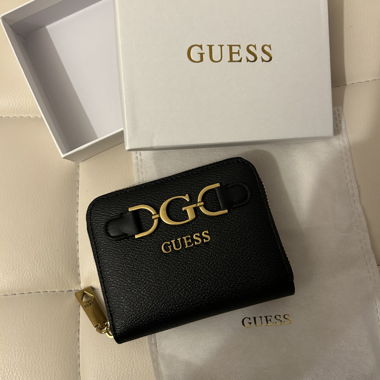 Guess Portemonnaie Wallet G schwarz black
