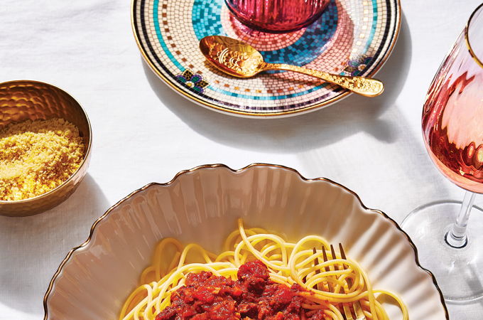 Sauce à spaghetti sans viande (à la PVT)