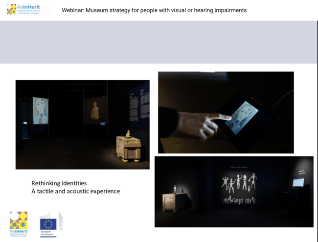 Museum strategy for people with visual or hearing impairments: In Touch with the Cycladic Civilization, a case study by the Museum of Cycladic Art