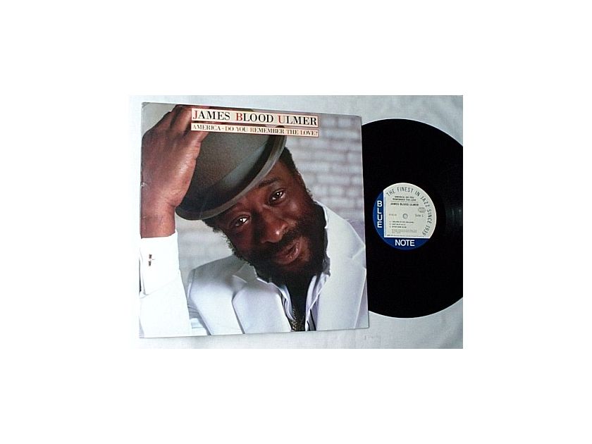 JAMES BLOOD ULMER LP~America - do you remember the love?~orig 1987 album on Blue Note Records