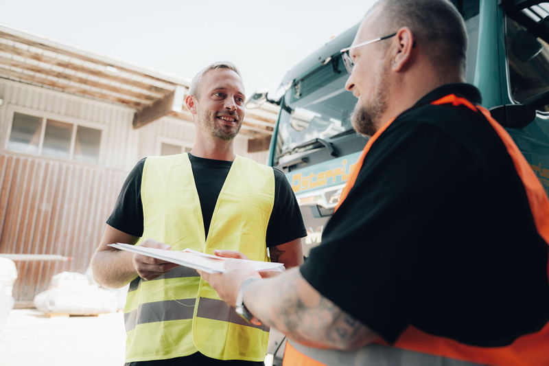 Baur Folien Mitarbeiter im Werk