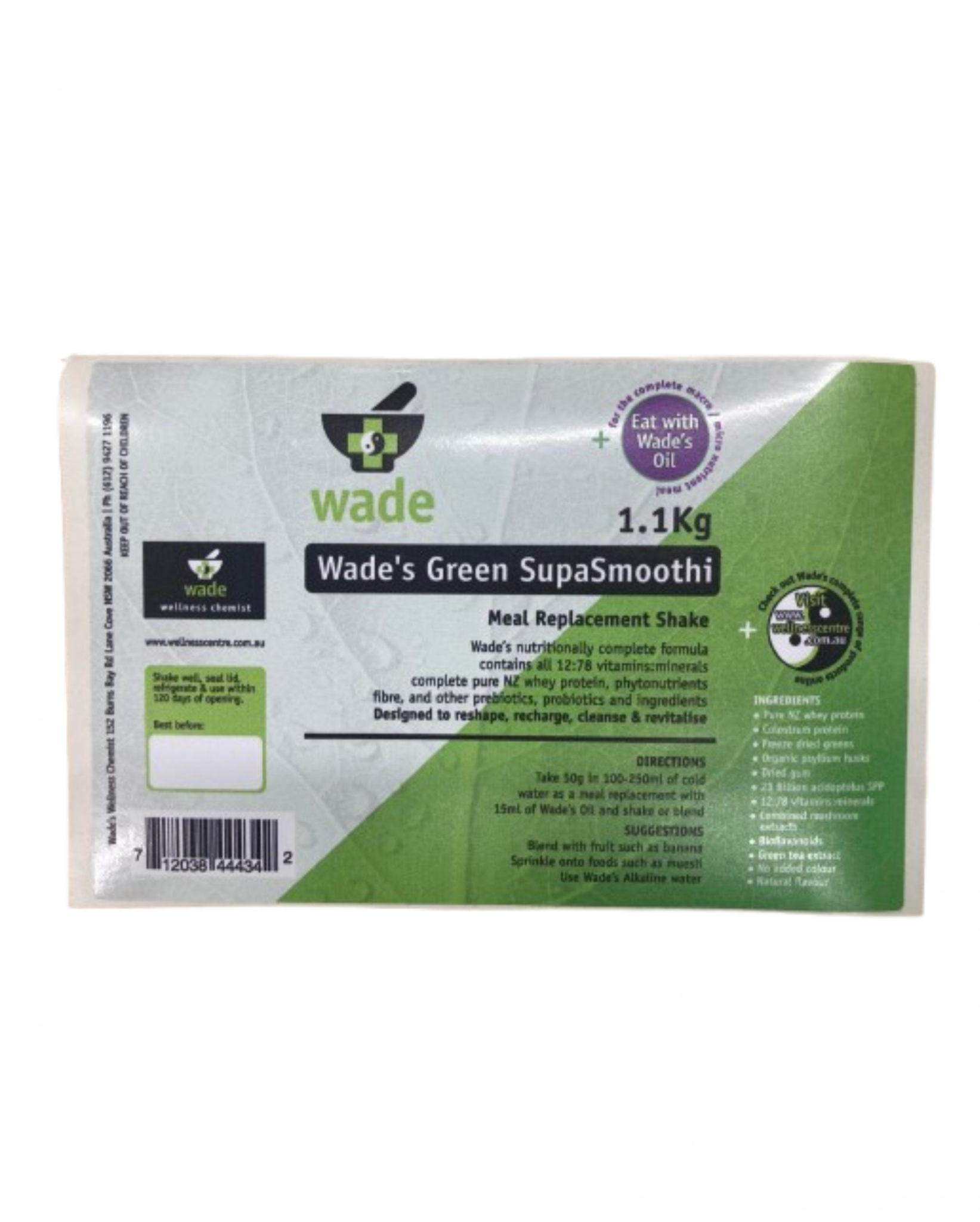 Wade's Green SupaSmoothi 1.1kg