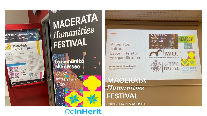 ReInHerit Toolkit | Macerata Humanities Festival
