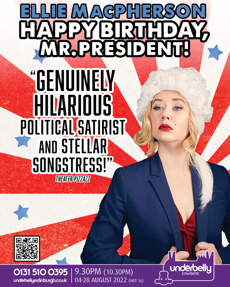 The poster for Ellie MacPherson: Happy Birthday, Mr. President!