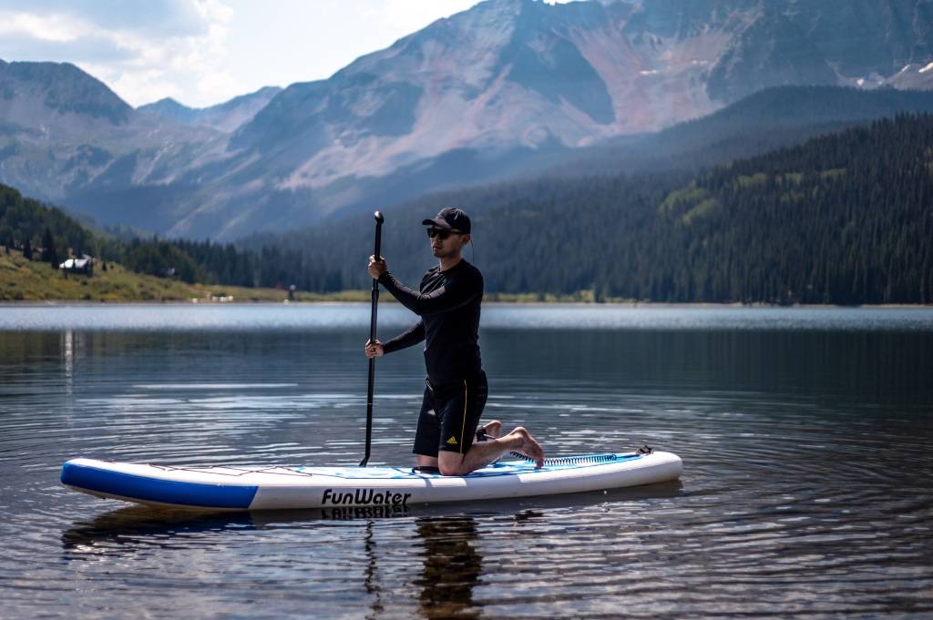 Funwater blow up paddle boards for beginners