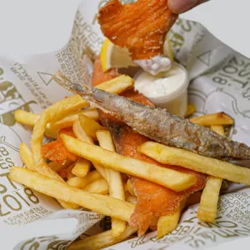 Super Sub Fish & Chips - Classic Fish And Fries Combo