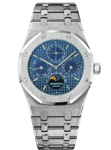 Royal Oak Perpetual Calendar Stainless Steel / Blue