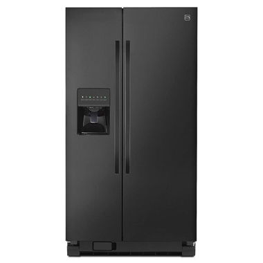 KENMORE 25 CU. FT. REFRIGERATOR- BLACK KENMORE 25 CU. FT. REFRIGERATOR- BLACK