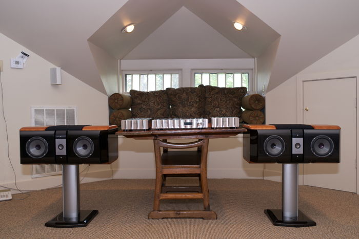 Focal JM Lab Utopia Center Be Pair with Stands