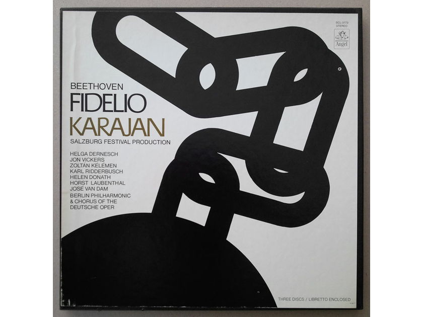 ANGEL/Karajan/BEETHOVEN - Fidelio / 3-LP / NM