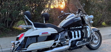 2011 TRIUMPH ROCKET III TOURING motorcycle for rent near Redlands, CA