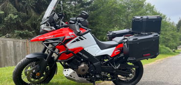 2020 SUZUKI V-STROM 1050XT ADVENTURE motorcycle for rent near Kent, WA