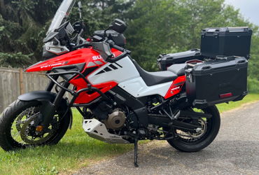 2020 SUZUKI V-STROM 1050XT ADVENTURE motorcycle for rent near Kent, WA