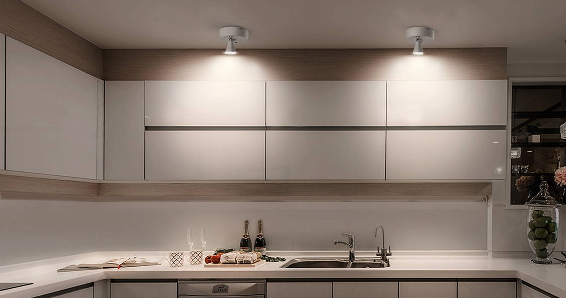 4000K Cool White LED Accent Lights for Kitchen
