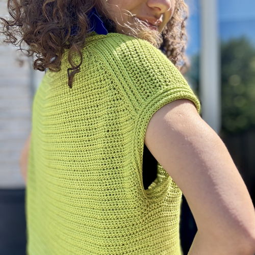 The Polo T-Shirt Crochet Pattern | Oversized, Drop-Shoulder Design (XS–5XL)