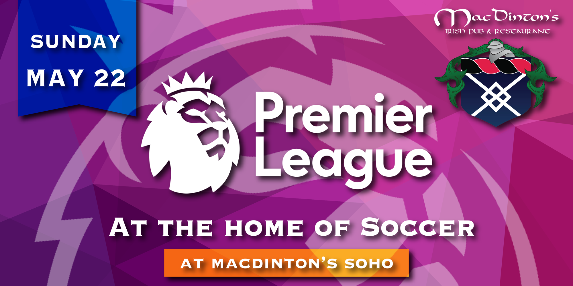 Premier League Watch Party! promotional image