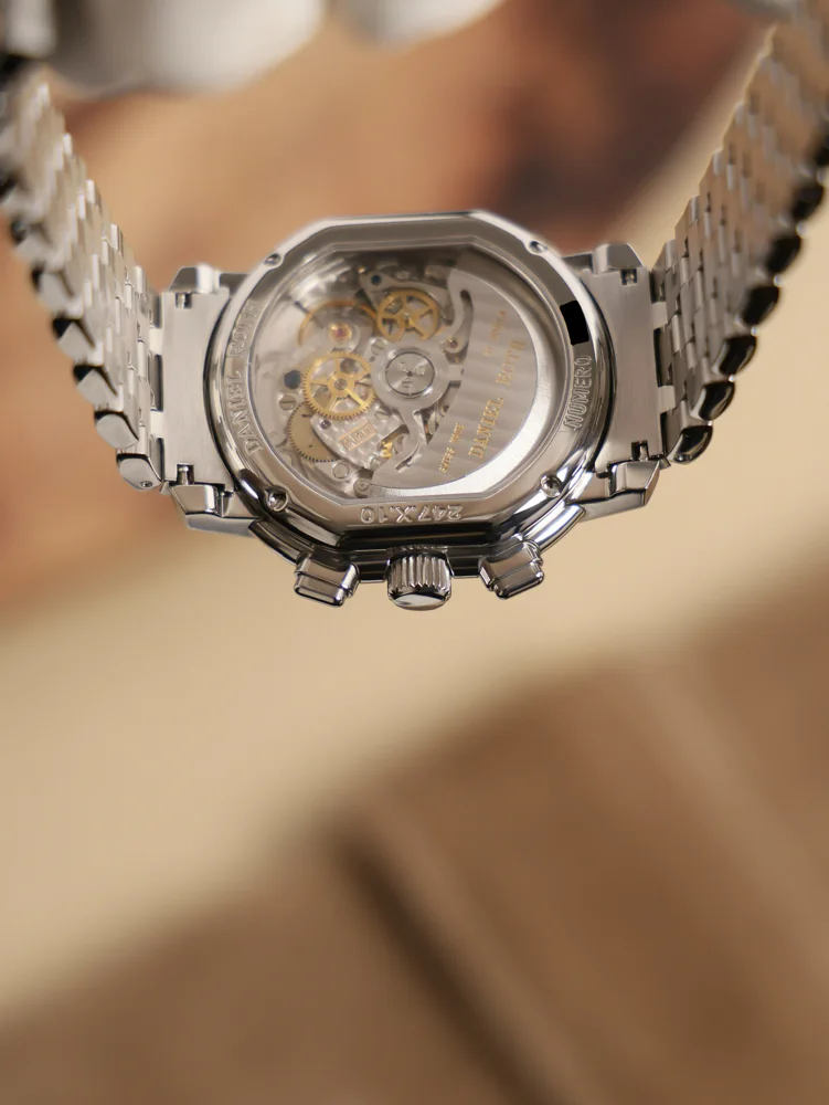 Steel Bracelet cal. DR 500 Box and Papers 2004, image 8