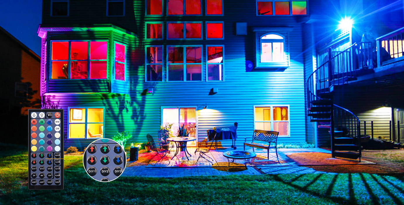 Best outdoor color changing flood lights 2025