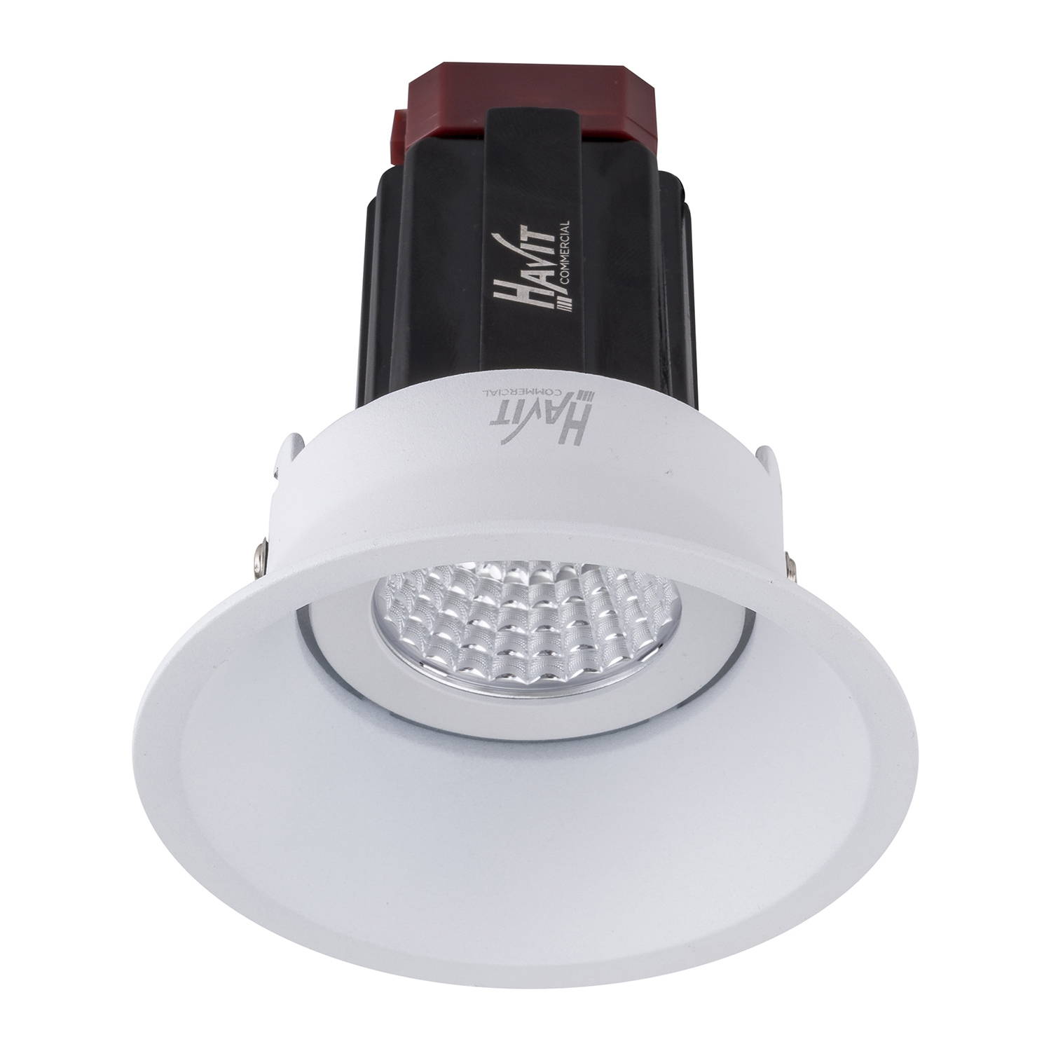 HCP-81320113 / HCP-81340113 - White Round Deep Tilt 13w Recessed LED Downlight