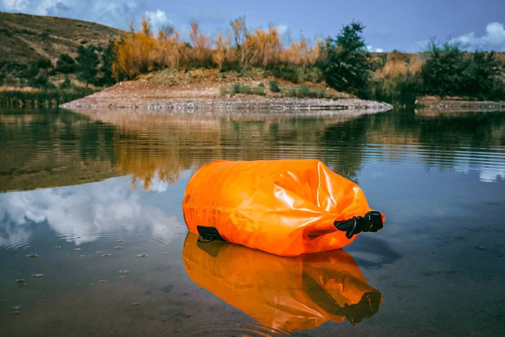 Prepare a waterproof dry bag for some snacks
