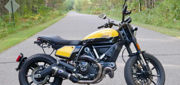 2020 DUCATI SCRAMBLER FULL THROTTLE motorcycle for rent near Excelsior, MN