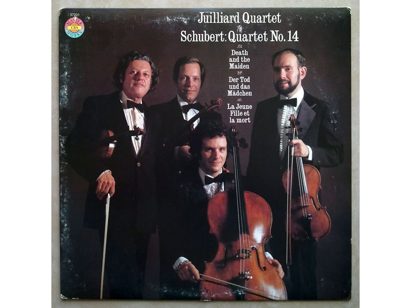 CBS | JUILLIARD QUARTET/SCHUBERT - Death and the Maiden (String Quartet No. 14) / NM