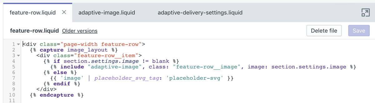 Shopify Adaptive Delivery integration with one line of code
