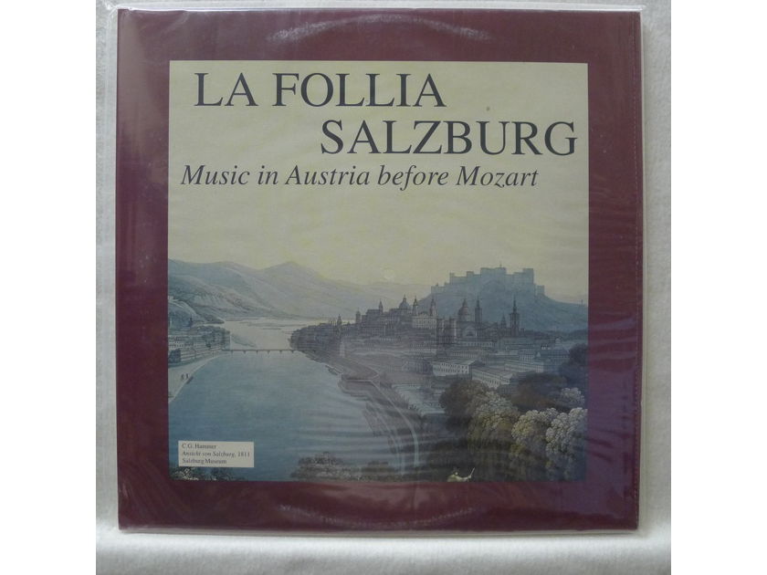 LA FOLLIA SALZBURG - Music in Austria before Mozart *SEALED* NEW by VTL, All Tube Audiophile Recording, 2 LP Set