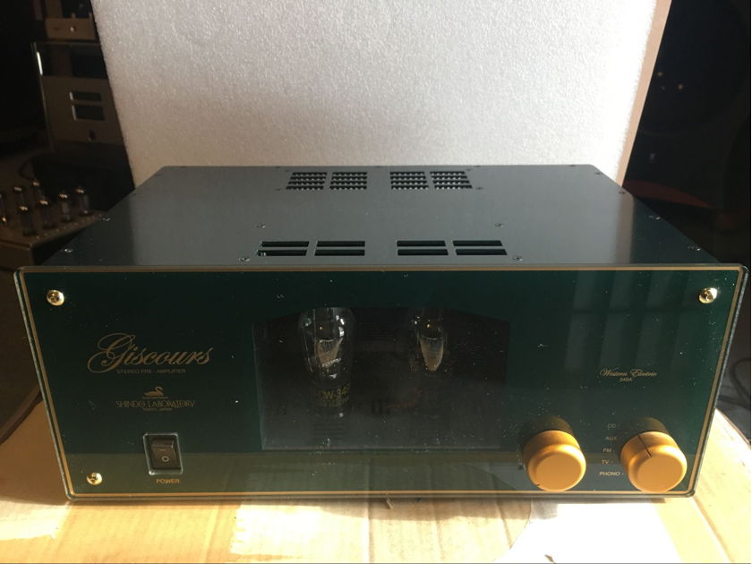 Shindo Laboratory Giscours Tube Preamplifier, with Western Electric 349A tube!!!