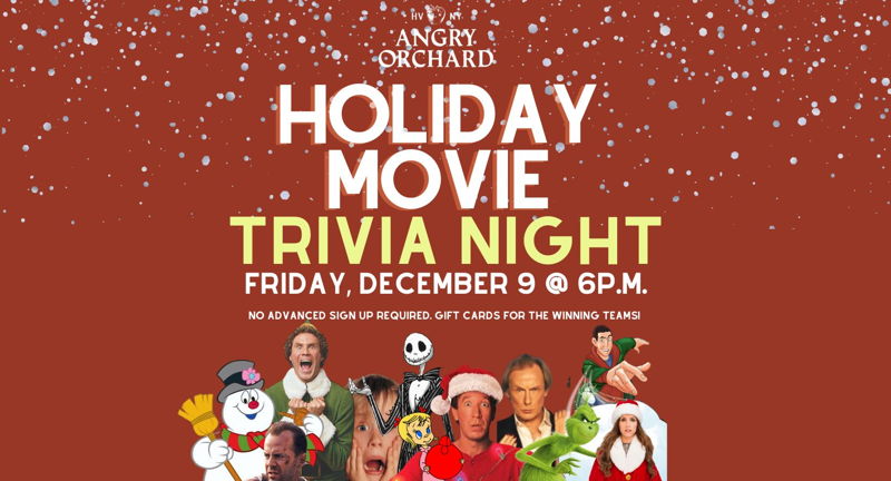 Angry Orchard Trivia Night: Holiday Movie Edition