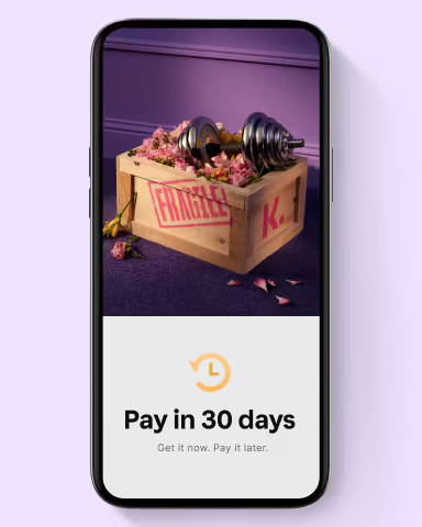 Pay in 30 days