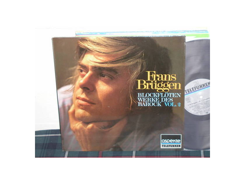 Frans Bruggen - Blockfloten Vol.2 Telefunken german imp.