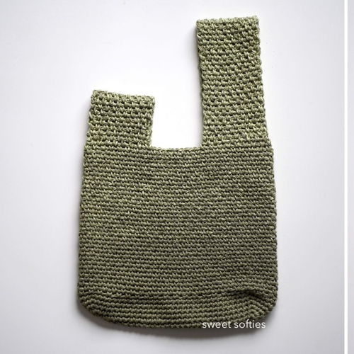 MOSU BAG · Einfaches DIY-Tutorial für eine japanische Knotentasche und kostenloses Schnittmuster für Anfänger