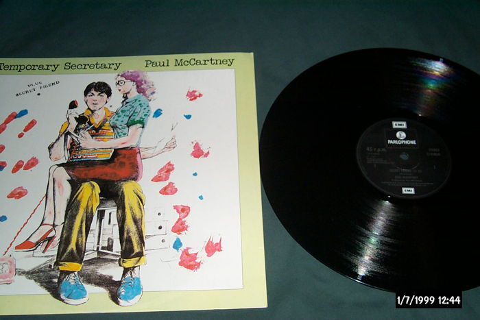 Paul Mccartney - Secret Friend Parlophone UK 12 Inch 45...