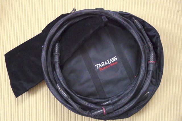 Tara Labs THE .3 speaker cables 8 ft pair