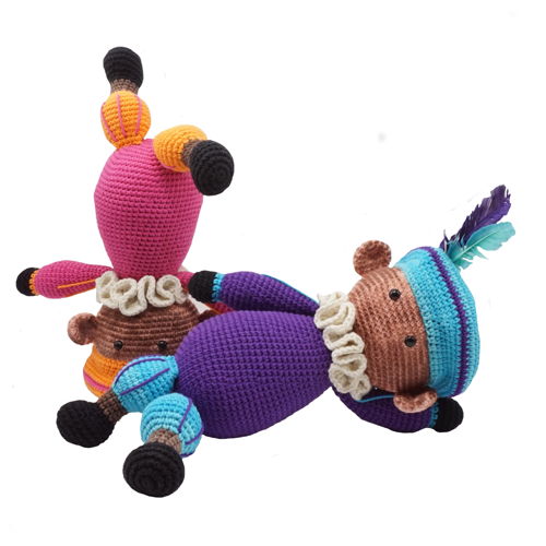 Knitting pattern of sooty Pete
