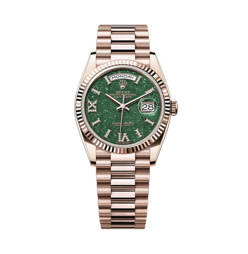 Rolex Day-Date 36 Green Dial Roman Numerals