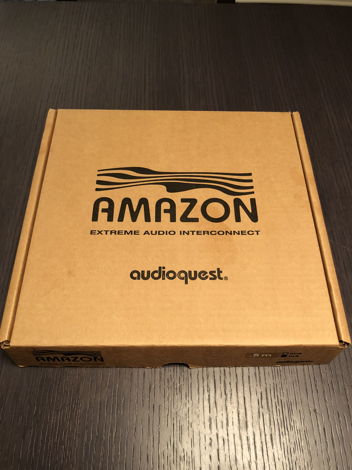 AudioQuest Amazon Pair .5m xlr cable w/case and box