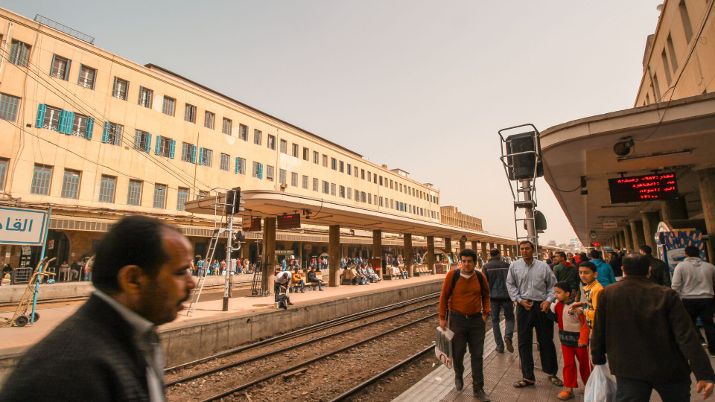 Ramses Station was built in 1892 and is one of the oldest and most historic railway stations in Egypt