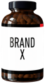 brand x bottle compared to a bottle of the best multivitamins for men