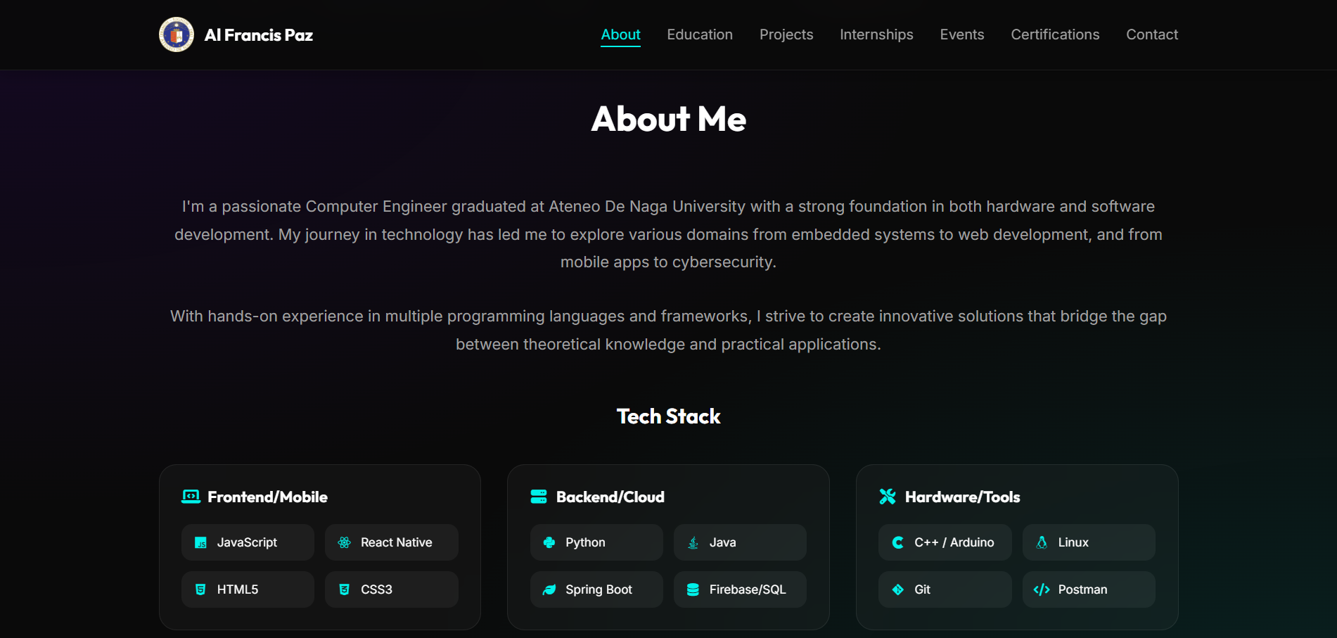 Arduino IDE developers developer - AL P.'s portfolio image