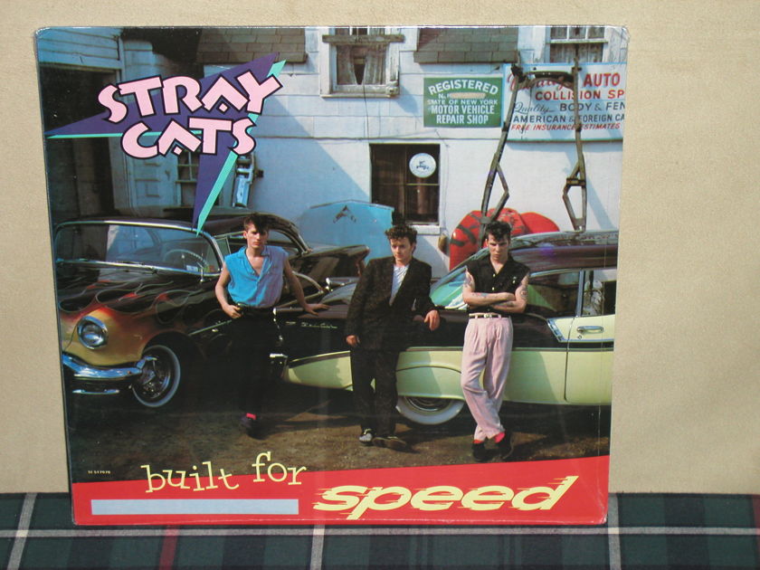 Stray Cats - Built For Speed SEALED From 1982. (NO BARCODE)